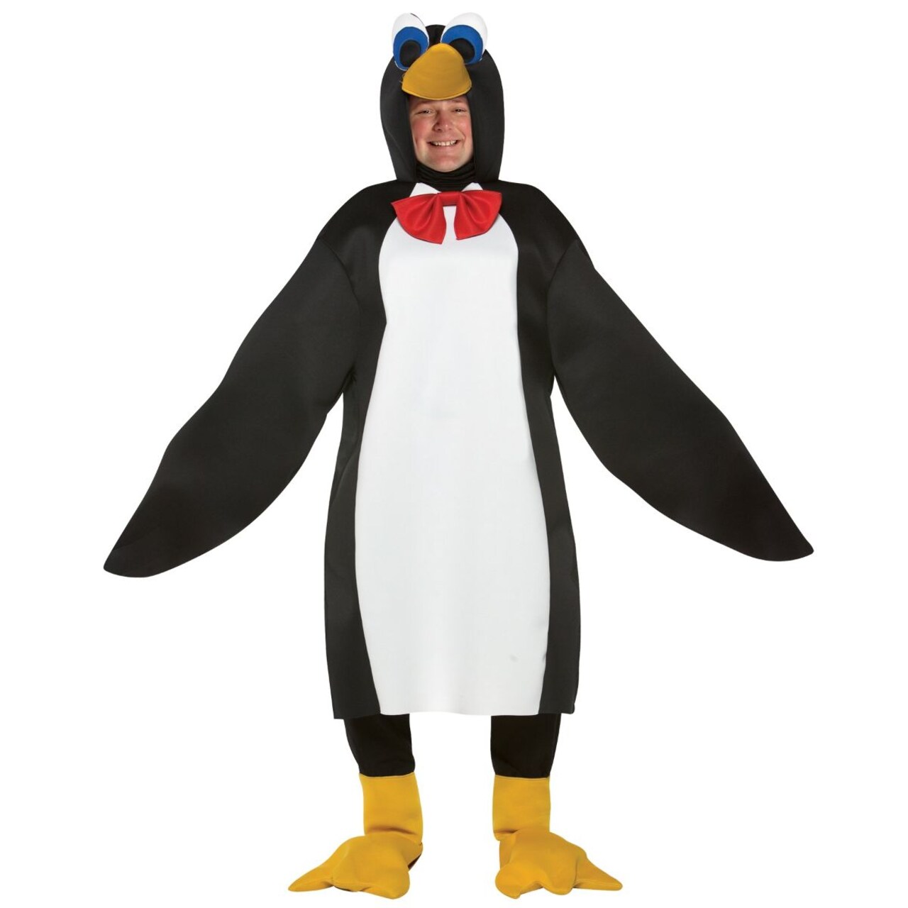 The Costume Center Black and White Penguin Men Adult Halloween Costume - XL